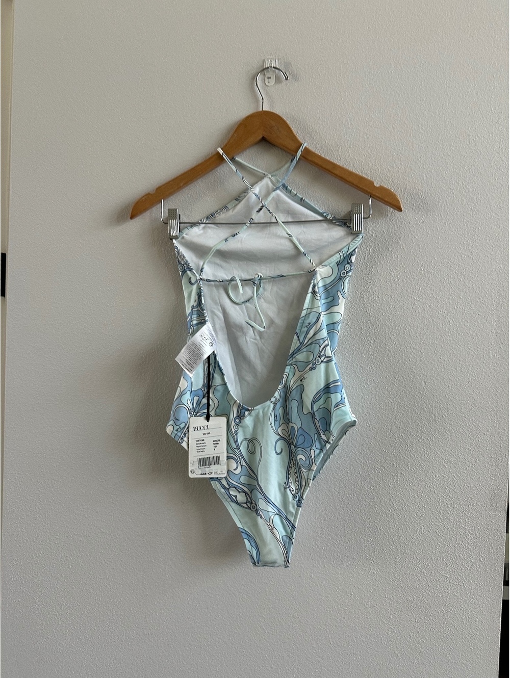 Emilio PUCCI Orchidee Halterneck Swimsuit NEW Size Small - Picture 8 of 8